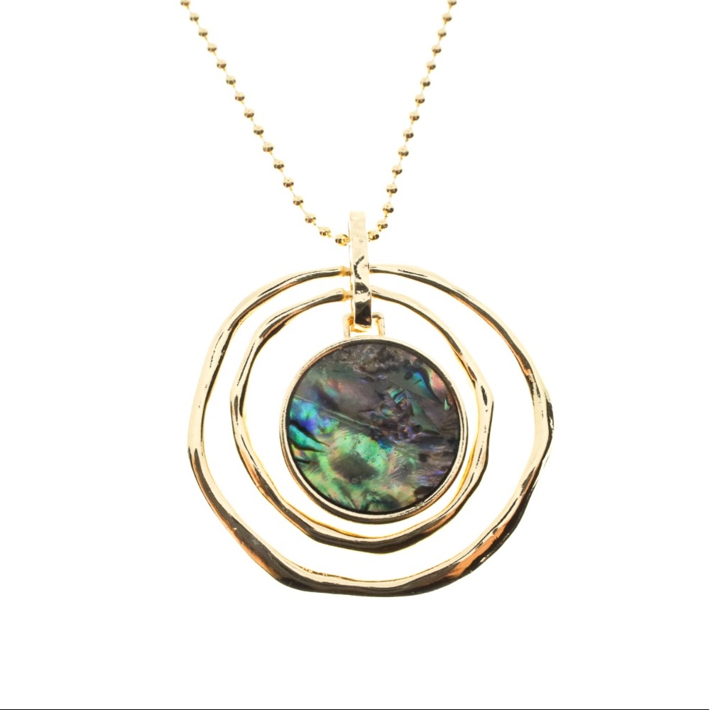 Abalone Shell Pendant Necklace